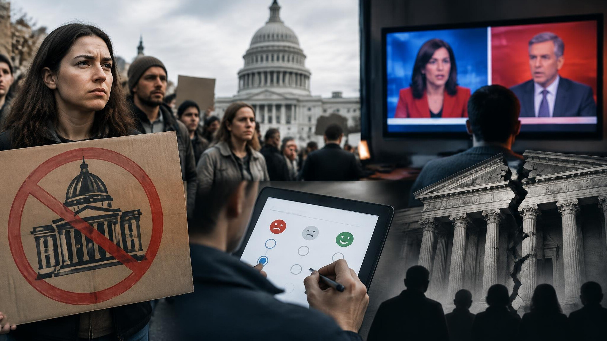 people losing faith in government